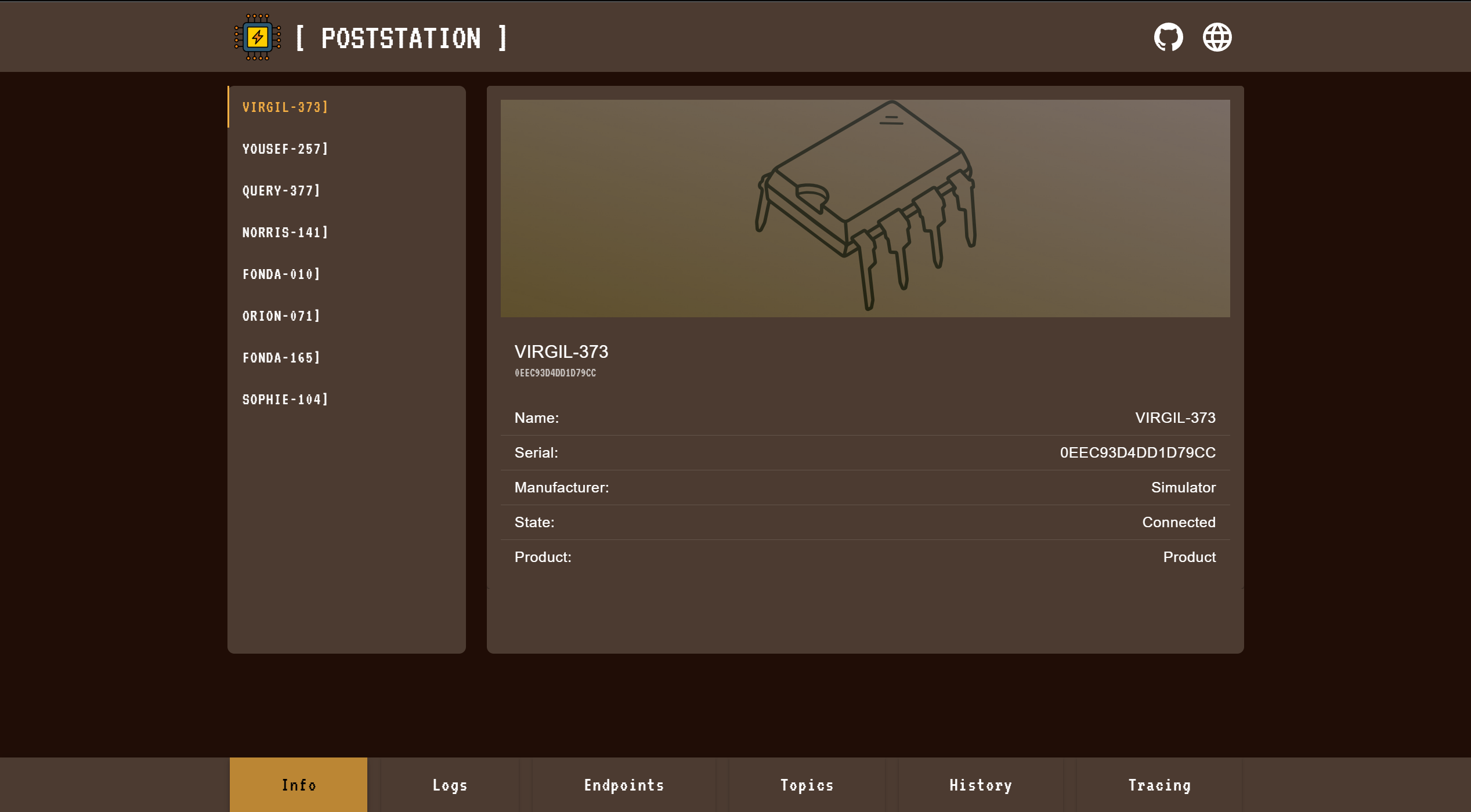 GUI screenshot